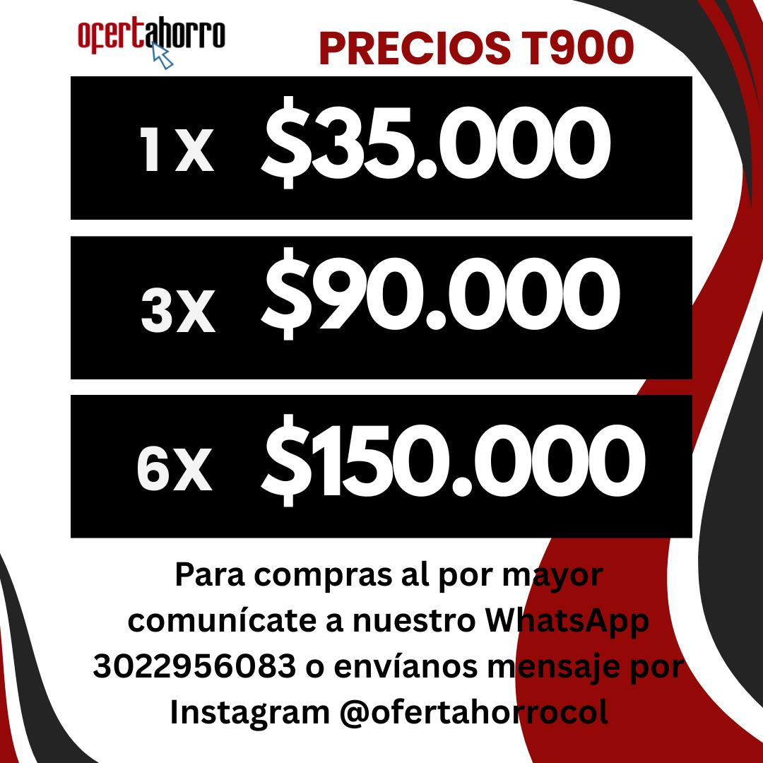 Reloj Inteligente Smartwatch Serie 9 T900 Pro Max L