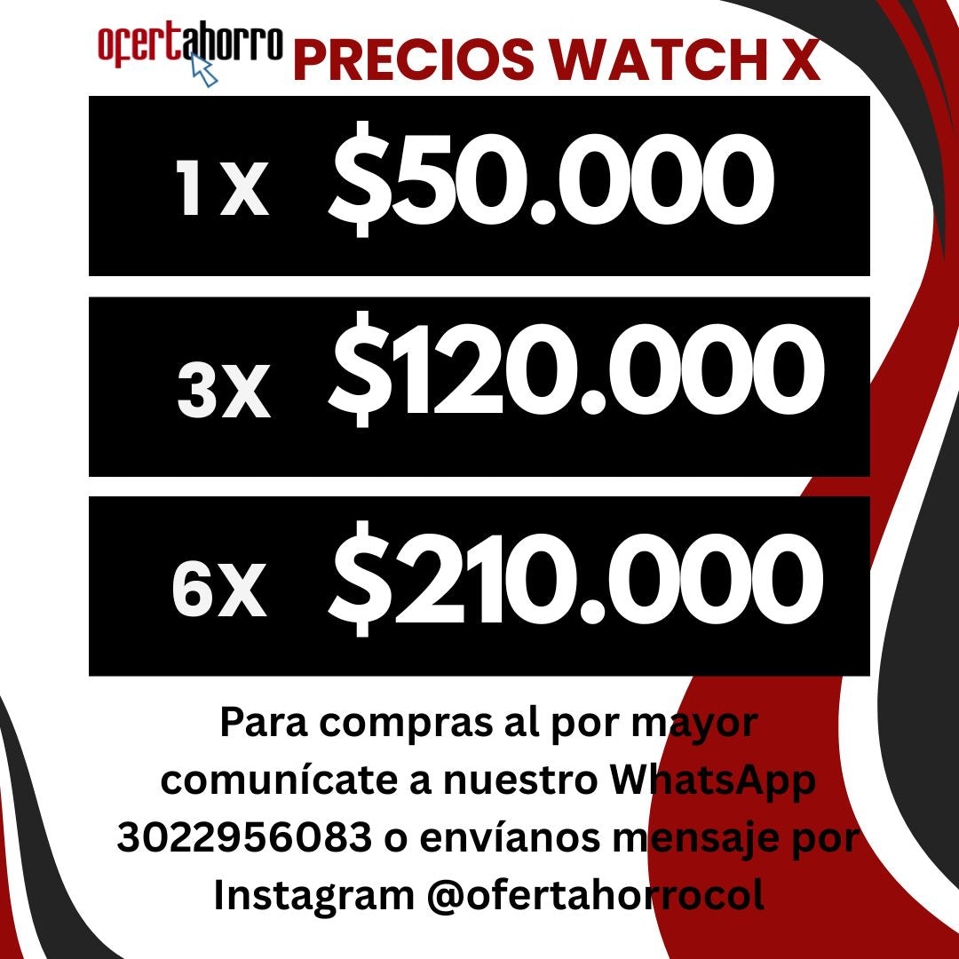 Reloj Watch x (serie 10)