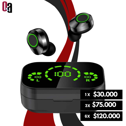 Auriculares Bluetooth YD03 TWS con Powerbank