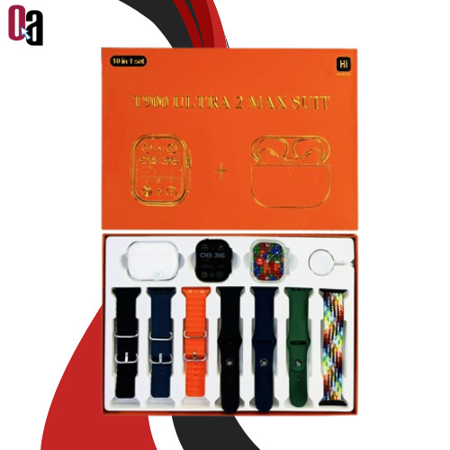 Smartwatch T900 Ultra 2 Max Suit 10 En 1