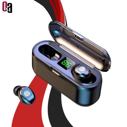 2 pares auriculares F9